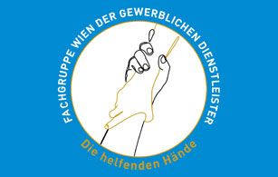 Logo helfende Hände Fachgruppe gewerbliche Dienstleister Wien