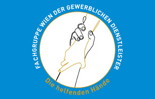 Logo helfende Hände Fachgruppe gewerbliche Dienstleister Wien